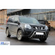 Передній захист WT002 (нерж) для Nissan X-trail T31 2007-2014рр