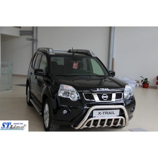 Передній захист WT002 (нерж) для Nissan X-trail T31 2007-2014рр