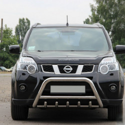 Передній захист WT003 (нерж) для Nissan X-trail T31 2007-2014рр