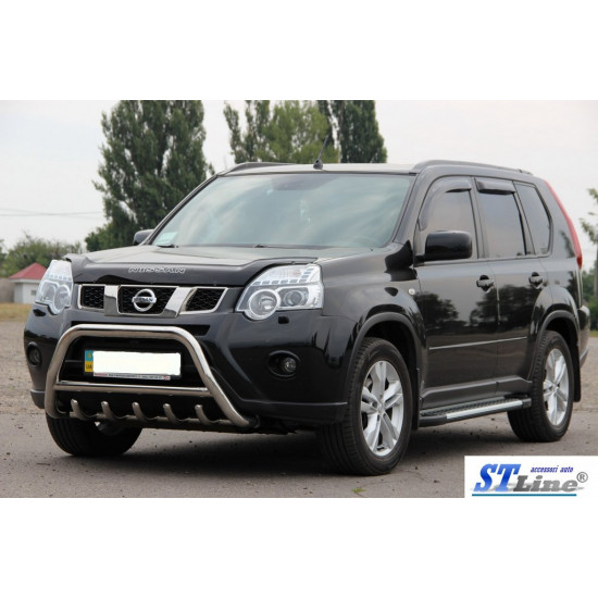 Передній захист WT003 (нерж) для Nissan X-trail T31 2007-2014рр