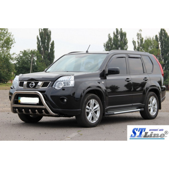 Передній захист WT003 (нерж) для Nissan X-trail T31 2007-2014рр