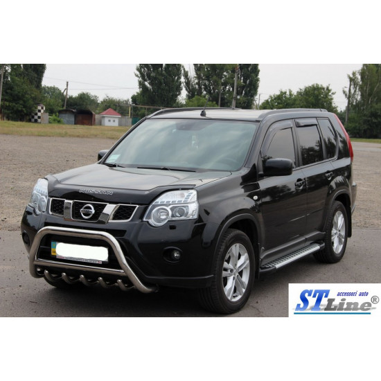 Передній захист WT003 (нерж) для Nissan X-trail T31 2007-2014рр