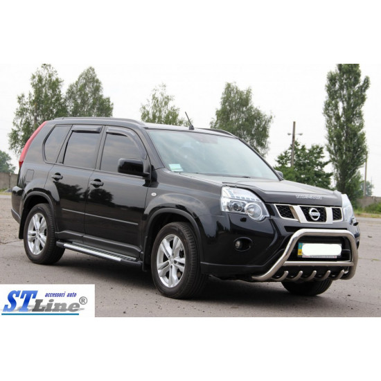 Передній захист WT003 (нерж) для Nissan X-trail T31 2007-2014рр