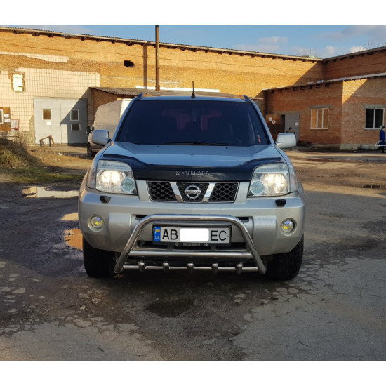 Передній захист WT003 (нерж) для Nissan X-trail T31 2007-2014рр