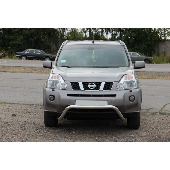 Передній захист WT007 (нерж) для Nissan X-trail T31 2007-2014рр