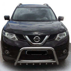 Кенгурятник WT003 (нерж) для Nissan X-trail T32 / Rogue 2014-2021 рр