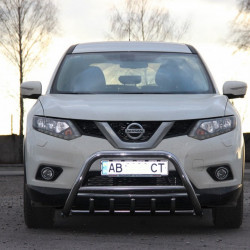 Кенгурятник WT003 (нерж) для Nissan X-trail T32 / Rogue 2014-2021 рр