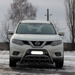 Кенгурятник WT002 (нерж) для Nissan X-trail T32 / Rogue 2014-2021 рр