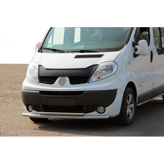 Передній захист ST014 (нерж.) для Renault Trafic 2001-2015 рр