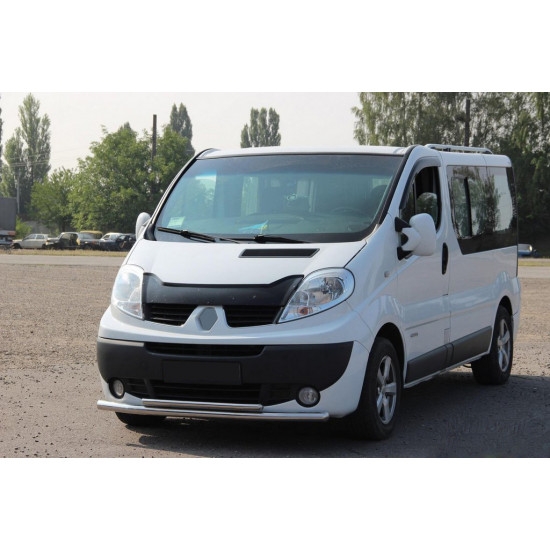 Передній захист ST014 (нерж.) для Renault Trafic 2001-2015 рр