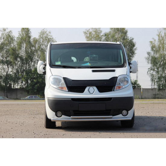 Передній захист ST014 (нерж.) для Renault Trafic 2001-2015 рр