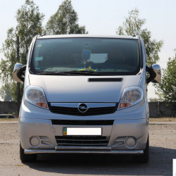 Передній захист ST014 (нерж.) для Opel Vivaro 2001-2015 рр