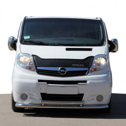 Передній захист ST014/2 (нерж.) для Opel Vivaro 2001-2015 рр