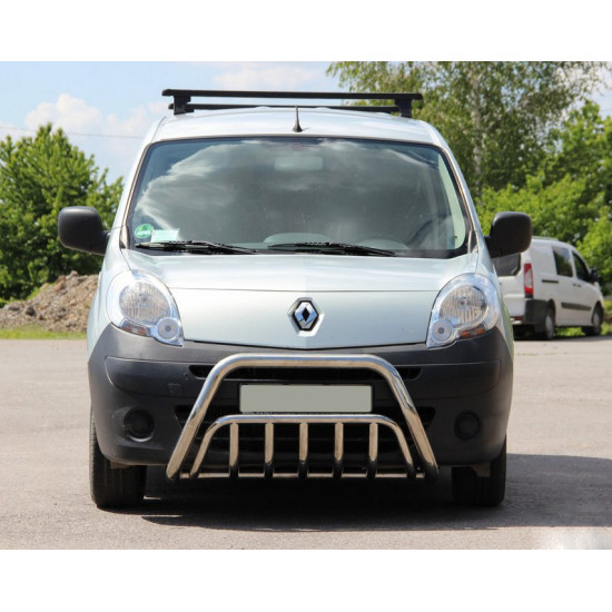 Кенгурятник WT002 (нерж.) для Renault Kangoo 2008-2020 рр