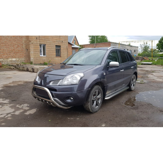 Кенгурятник WT003 (нерж.) для Renault Koleos 2008-2016 рр