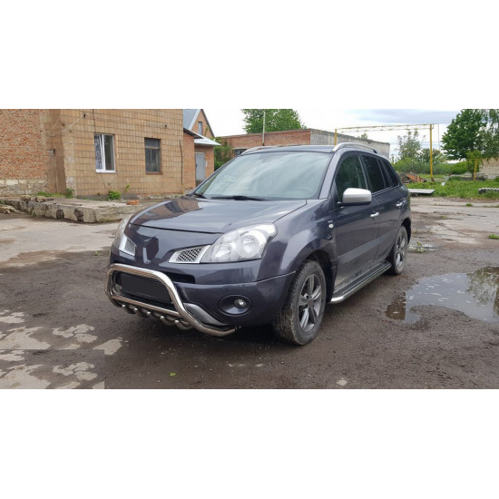 Кенгурятник WT003 (нерж.) для Renault Koleos 2008-2016 рр