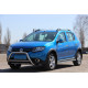 Передня дуга WT006 (нерж.) для Dacia Sandero 2013-2020 рр