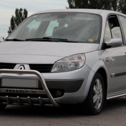 Кенгурятник WT004 (нерж.) для Renault Scenic/Grand 2003-2009 рр