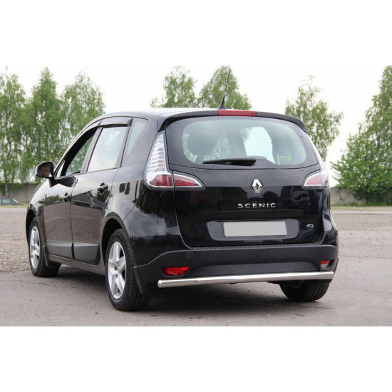 Задня дуга AK002 (нерж) для Renault Scenic/Grand 2009-2016 рр