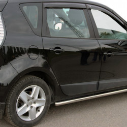 Бічні труби BB001 (2 шт., нерж) 51 мм для Renault Scenic/Grand 2009-2016 рр