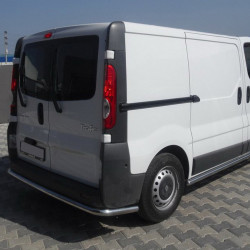 Задній захист AK005 (нерж) для Opel Vivaro 2001-2015 рр