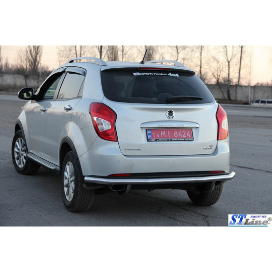 Задня дуга AK005 (нерж) для SsangYong Korando 2010-2019