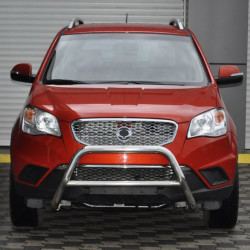 Кенгурятник WT005 (нерж.) для SsangYong Korando 2010-2019