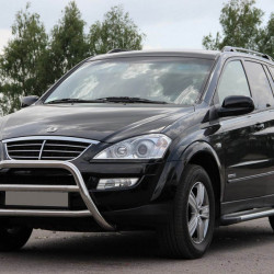 Кенгурятник WT022 (нерж) для SsangYong Kyron 2008-2024 рр