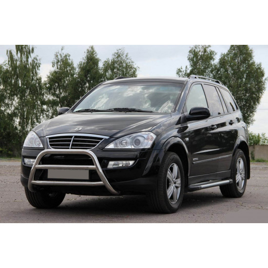 Кенгурятник WT022 (нерж) для SsangYong Kyron 2008-2024 рр