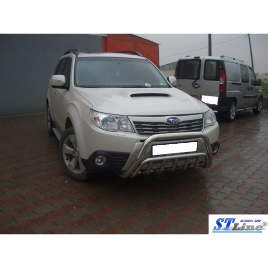 Кенгурятник WT002 (нерж.) для Subaru Forester 2008-2013 рр