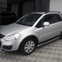 Бічні труби d50 (2 шт., нерж) для Suzuki SX4 2006-2013рр