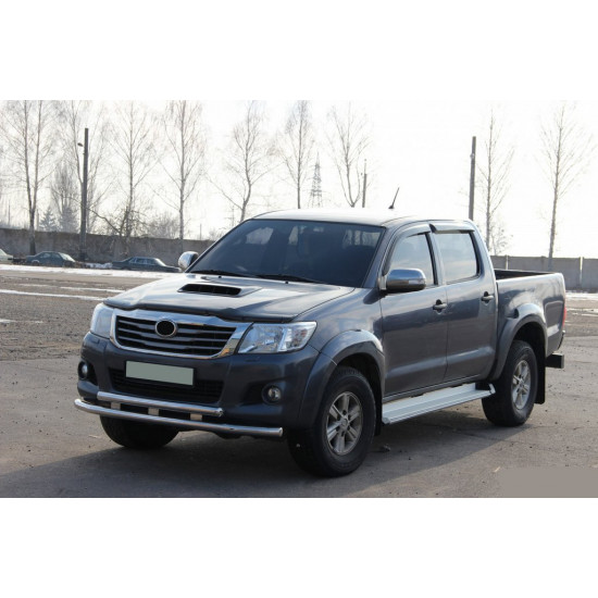 Передній захист ST014 (нерж.) для Toyota Hilux 2006-2015 рр