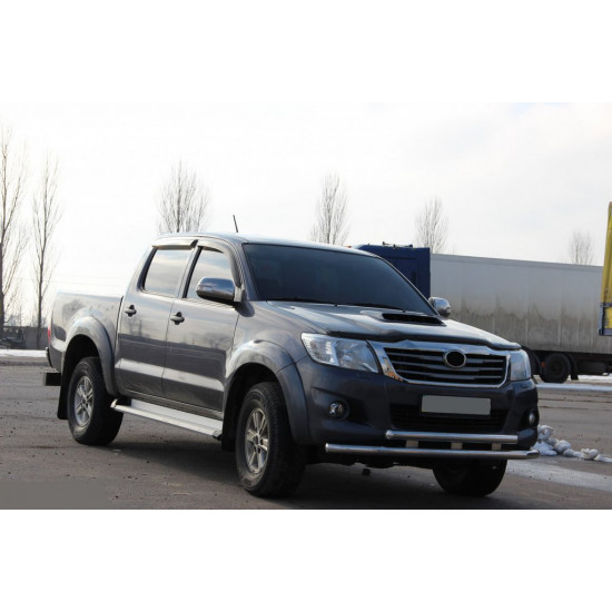 Передній захист ST014 (нерж.) для Toyota Hilux 2006-2015 рр