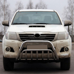 Кенгурятник WT002 (нерж.) для Toyota Hilux 2006-2015 рр