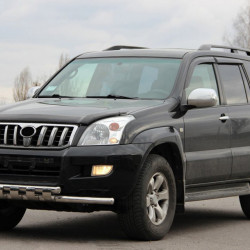 Передня дуга ST015 (нерж.) для Toyota Land Cruiser Prado 120