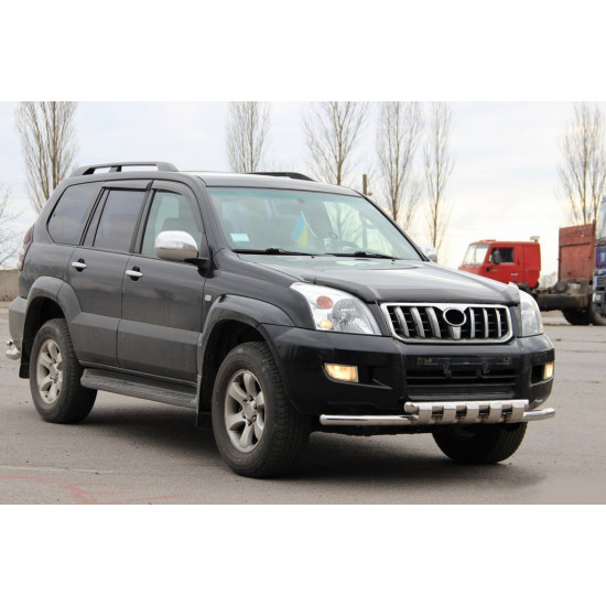 Передня дуга ST015 (нерж.) для Toyota Land Cruiser Prado 120