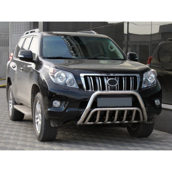 Кенгурятник WT002 (нерж) для Toyota Land Cruiser Prado 150