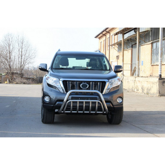 Кенгурятник WT002 (нерж) для Toyota Land Cruiser Prado 150