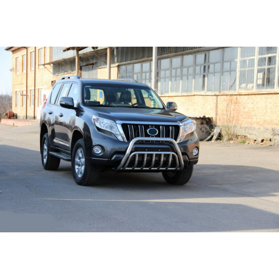 Кенгурятник WT002 (нерж) для Toyota Land Cruiser Prado 150