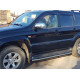 Захист бічного порогу BB004 (2 шт., нерж.) для Toyota Land Cruiser Prado 120