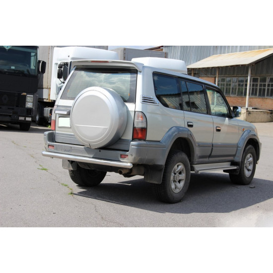 Задня дуга AK002 (нерж) для Toyota Land Cruiser 90 Prado