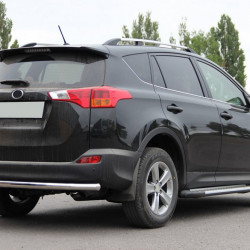 Задня дуга AK002 (нерж) для Toyota Rav 4 2013-2018 рр