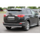 Задня дуга AK002 (нерж) для Toyota Rav 4 2013-2018 рр