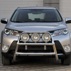 Кенгурятник WT018 (нерж) для Toyota Rav 4 2013-2018 рр