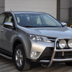 Кенгурятник WT018 (нерж) для Toyota Rav 4 2013-2018 рр