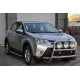 Кенгурятник WT018 (нерж) для Toyota Rav 4 2013-2018 рр