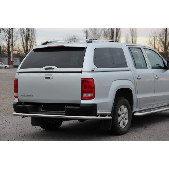 Задній захист AK005-2 (2 шт., нерж) для Volkswagen Amarok 2010-2022 рр