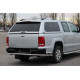 Задній захист AK005-2 (2 шт., нерж) для Volkswagen Amarok 2010-2022 рр