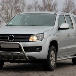 Кенгурятник WT002 (нерж) для Volkswagen Amarok 2010-2022 рр