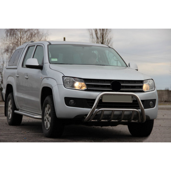 Кенгурятник WT002 (нерж) для Volkswagen Amarok 2010-2022 рр